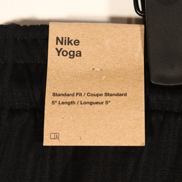 NWT Nike Men's Yoga Shorts in Black Size L - Picture 5 of 12